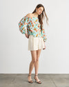 tabitha-top-powder-blue-orange-floral-cotton-one-shoulder
