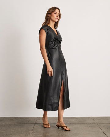 Tanya Taylor | Tracy Dress | Black Midi Dress - 2