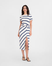 Short Sleeve Striped Cody Dress