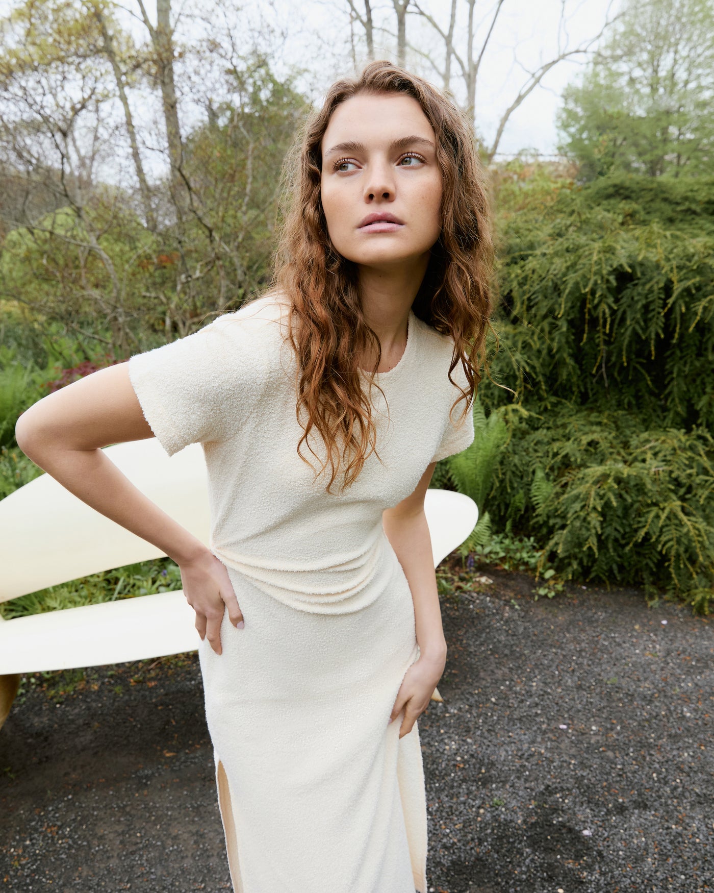 Short Sleeve Aurora Dress Tanya Taylor