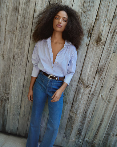 新品)Nine Tailor Marsh Stole(Heather Blue) Nine Tailor | nua