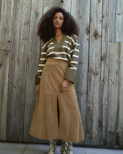 Suede Hudson Skirt