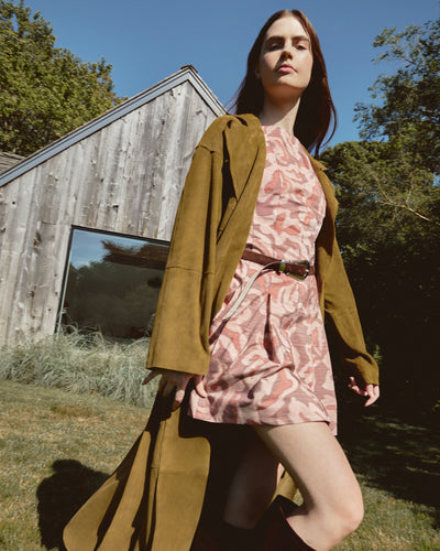 Suede Clayton Coat