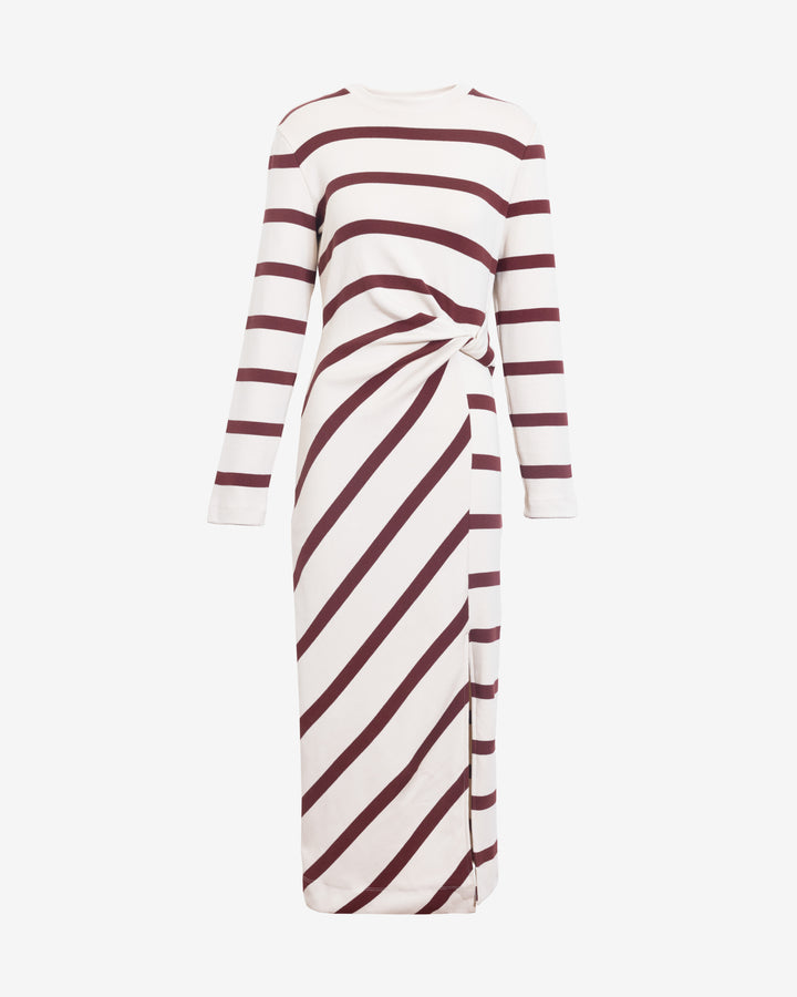 strapless open back dress Rikma Angel Wing 1970s Striped Dress main image 1