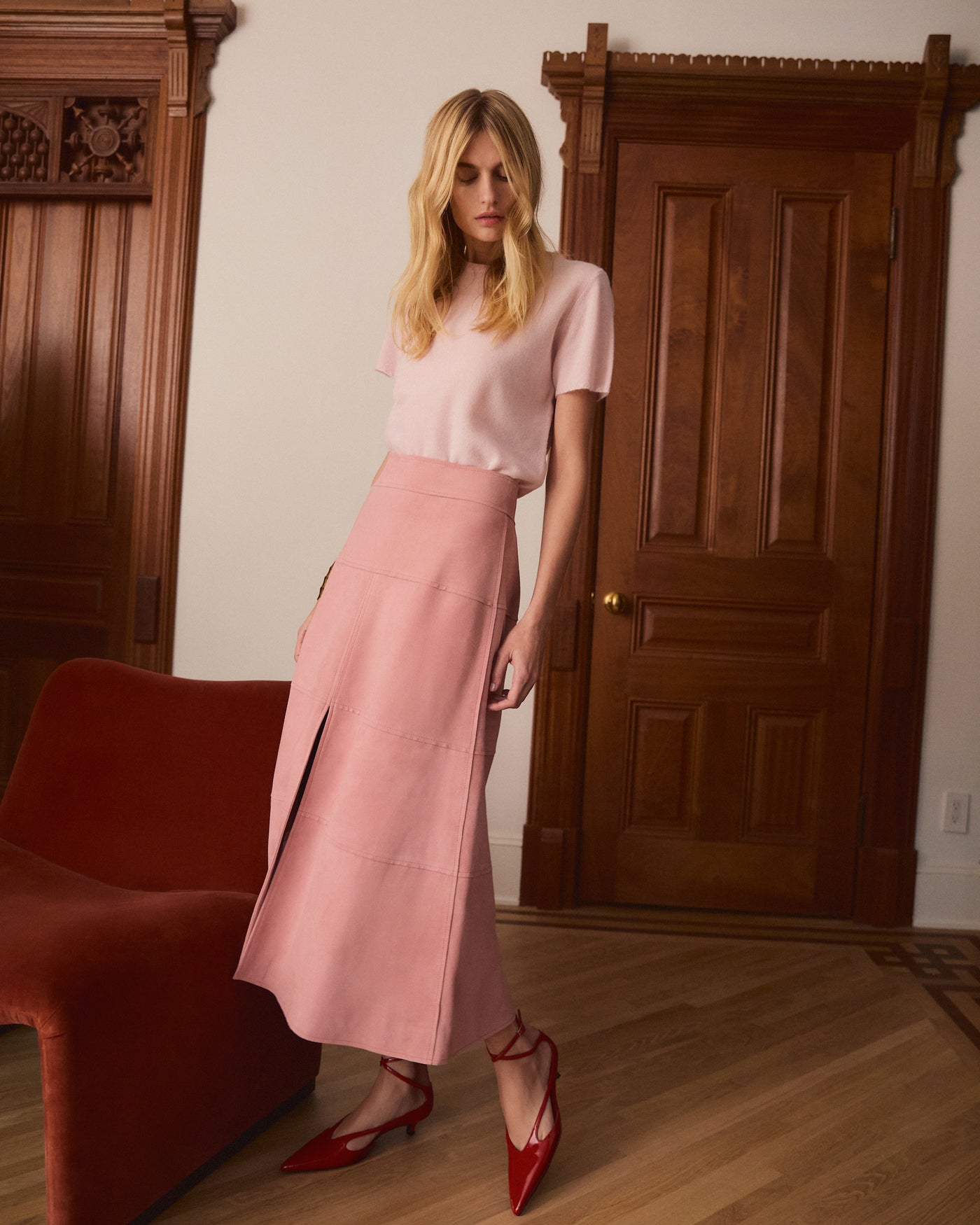 Suede Hudson Skirt