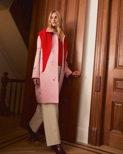 Silvia Cashmere Triangle Scarf