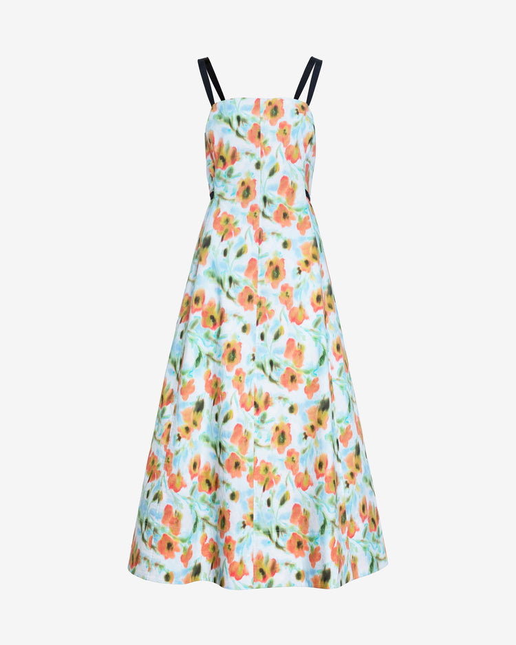 Tavia Dress - Powder Blue Multi / 4 Tavia Dress - Powder Blue Multi / 4