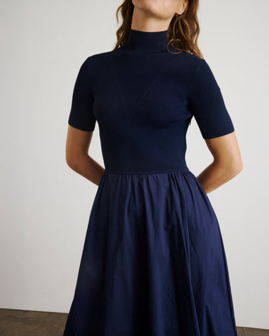 knee length dresses for ladies Teresa Knit Dress – Tanya Taylor