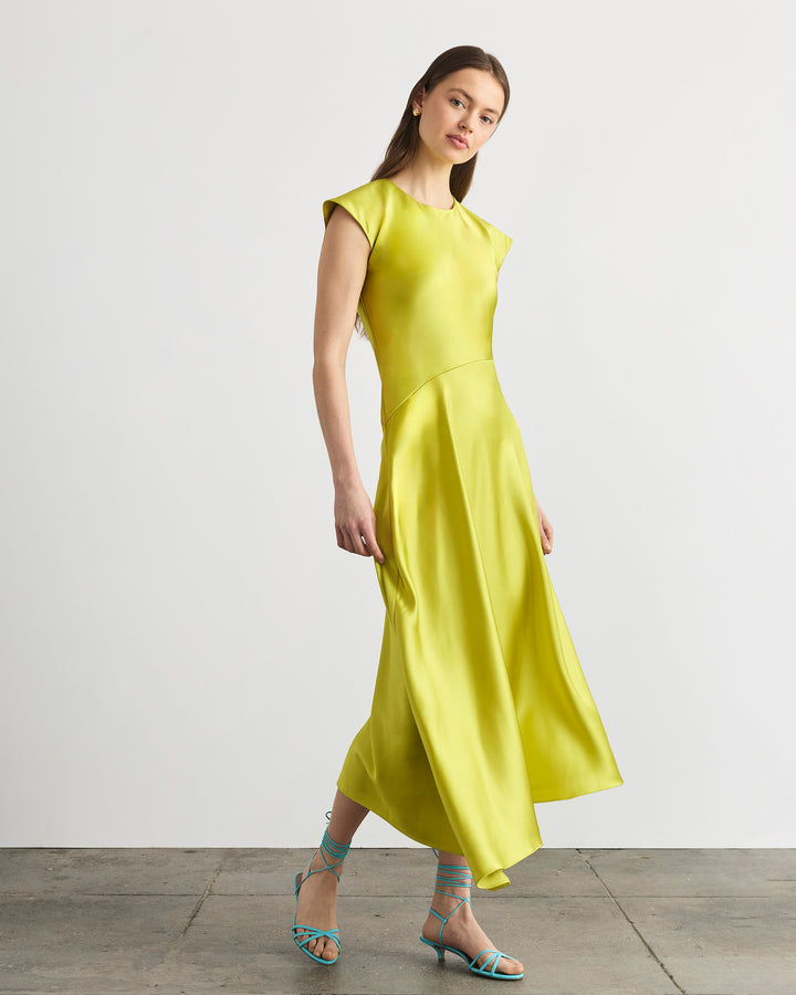 Violeta Dress in Chartreuse 6 Violeta Dress in Chartreuse 6