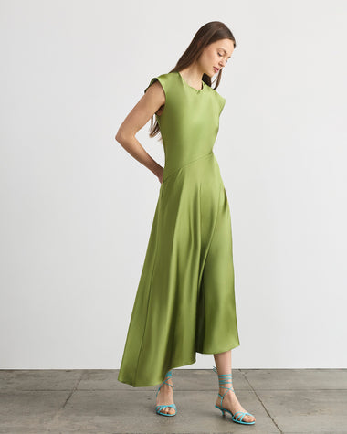 taylor green dress swift designer No Red Carpet? No Problem  These 5 Green Gowns Are Just As Good As Taylor's (Promise!) taylor swift folklore evermore green