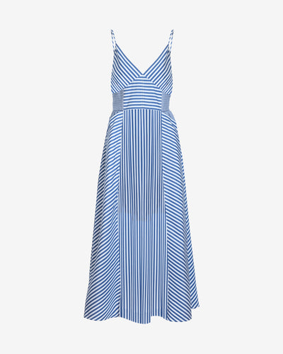 Leighton Knit Dress Black Multi  Tanya Taylor